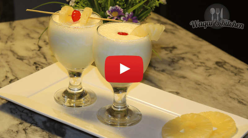 Pineapple Milkshake Recipe Video