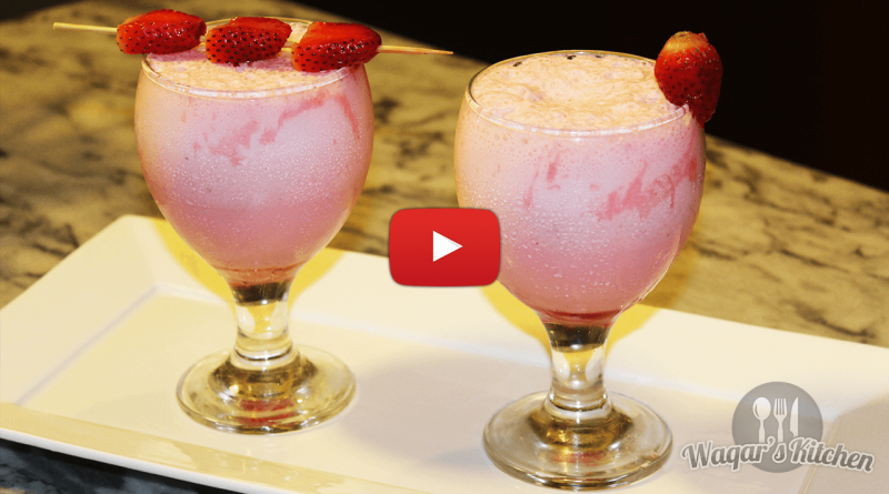Strawberry Milkshake Recipe Video