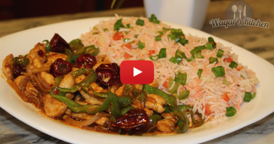 Chicken Chilli Dry with Vegetable Fried Rice Recipe Video