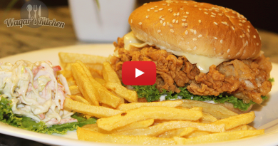 Chicken Zinger Burger Recipe Video